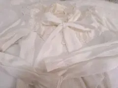 evelyn ニットブラウス