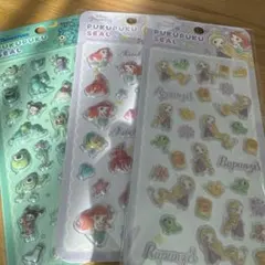 Disney ラプンツェル アリエル モンスターズ・インク プクプクシール