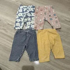 ユニクロベビーレギンス　7分丈　4点セット