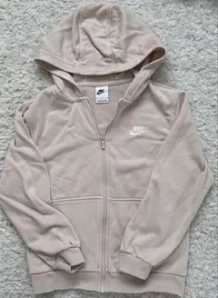 NIKEパーカー　キッズM 140-150センチ ベージュ