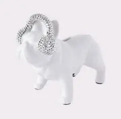 francfranc フランフラン グリッターブル 貯金箱 ブルドッグ
