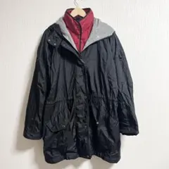 美品　80s O'Neill オニール　ナイロン　フリース　ロングコート　L