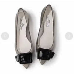 テンパレイト　NINA CLEAR BLACK レインパンプス　37