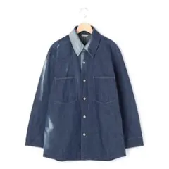 auralee オーラリー　デニムシャツブルゾン　サイズ1 ゆったりとしたシルエットのAURALEE(オーラリー)のデニムシャツ
