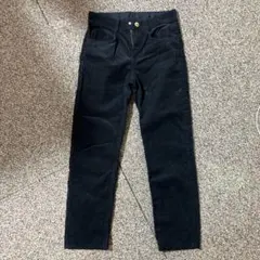 美品‼️H&M ブラック コーデュロイ ロングパンツ 140cm