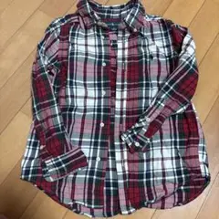 Ralph Lauren チェック柄長袖シャツ 120/60