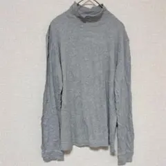 J.Crew 【M】 ジェイクルーグレー タートルネック Tシャツ 長袖のサムネイル