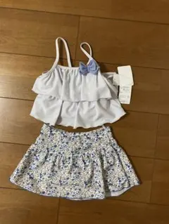 新品　水着　サイズ110 女の子　キッズ　スイムウェア　プール　海　アウトドア