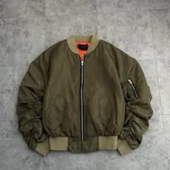 【希少】 DESTRUCTIVE MA-1 ジャケット ''珍デザイン''