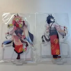 鬼滅の刃　午年アクスタ　甘露寺蜜璃　伊黒小芭内