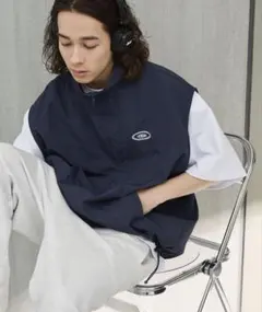 ナイロンベスト MSG ネイビー