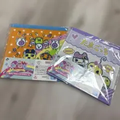 一番くじ　たまごっち　E賞　あのころのハンドタオル　2種セット