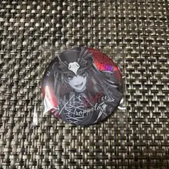 ツイステ AGF スケアリードレス モノクロ メタリック缶バッジ エース