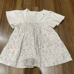 プティマイン　120 花柄トップス