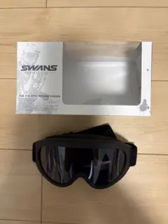 SWANS NO.914 ブラックゴーグル スモークレンズのサムネイル