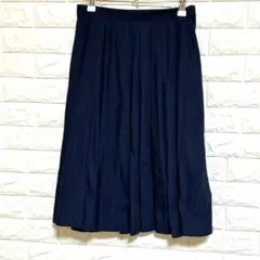 エムケーミッシェルクラン スカート ひざ丈 きれいめ プリーツスカート