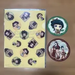 薬屋のひとりごと 調合茶房 コラボカフェ クリアファイル コースター 猫猫 壬氏