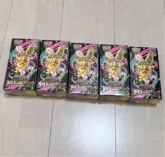 新品未開封 シュリンク付きBOX ポケモンカードMEGAドリームex5BOX