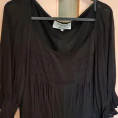 Yves Saint Laurent イヴ・サンローラン　ブラック ワンピースのサムネイル