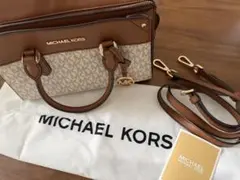 MICHAEL KORS ショルダーバッグ ベージュ/ブラウン