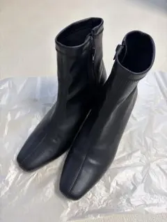 ROPE' PICNIC ロペピクニック　ショートブーツ　23.5cm 黒