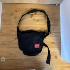 レアManhattan Portage ブラックショルダーバッグ