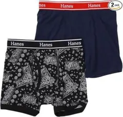 [Hanes] アンダーウェア キッズ 2枚組 ボクサーパンツ １３０サイズ