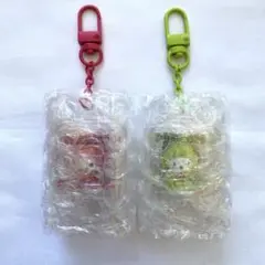 サンリオ シークレットキーホルダー フルーツ マイメロ ポチャッコ 2点