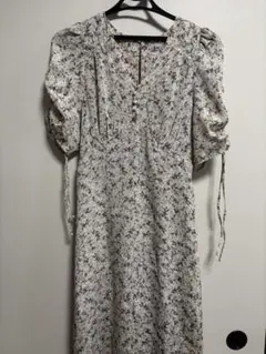 SNIDEL バリエーションマーメイドプリントワンピース