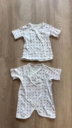 赤ちゃんの城　肌着セット２点