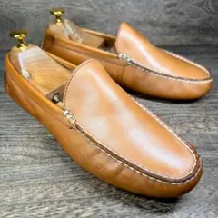 ◆POLO◆ポロ ラルフローレン 25.0cmドライビングシューズ ブラウン