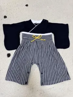 ベビー袴ロンパース　男の子　80cm