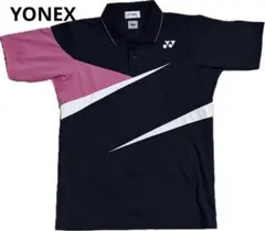 【美品】Yonex スポーツポロシャツ 黒 サイズM メンズ　バトミントン
