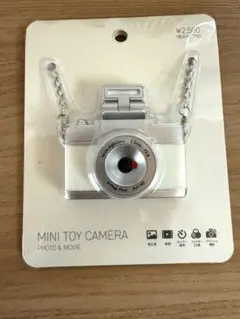 新品　スリーコインズ　ミニトイカメラ (アイボリー)ホワイト系　スリコ