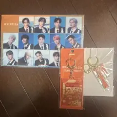 SEVENTEEN クリアファイル＆キーホルダーセット