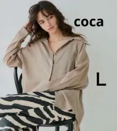 coca ガーゼシャツ
