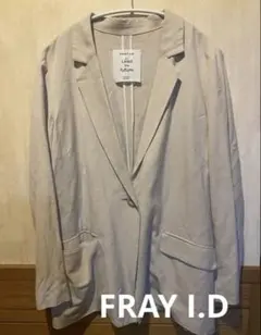 FRAY I.D フレイ アイディーレーヨンリネン テーラードジャケット 日本製