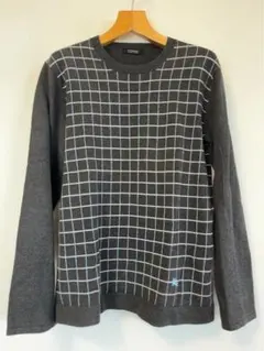 BURBERRY BLACK LABEL チェック柄セーター