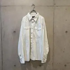 90s 90年代 Wrangler ラングラー ウエスタンシャツ 長袖シャツ古着