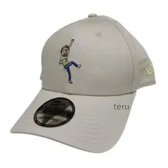 ニューエラ 正規品 キャップ 帽子 ベージュ 海外 アニメ コラボ 男女兼用