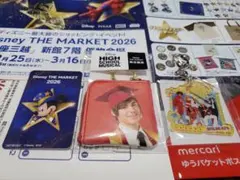 【セット売】ハイスクール・ミュージカル キーホルダー ポーチ ノベルティカード付