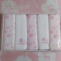 レディース　ハンドタオル　プチタオル　和ざくら　新品未使用　ハンカチ