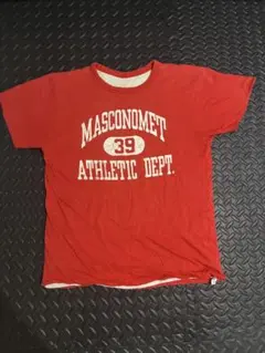 80s champion リバーシブル tシャツ 赤