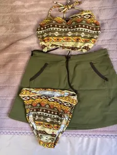エスニック柄セパレート水着・ビキニ
