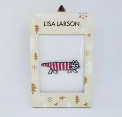 リサラーソン マイキーブローチ 刺繍ブローチ