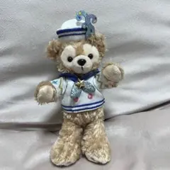 ダッフィー ディズニーシー20周年　ぬいぐるみバッジ