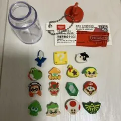 新品　つめつめ消しゴム　スプラトゥーン　マリオ　ゼルダ等　 消しゴム15個