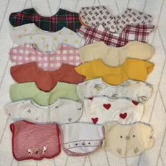 Konny ファミリア ジェラートピケ プチバトー スタイ　15枚セット