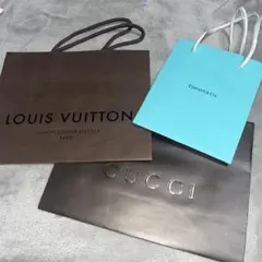 高級ブランド ショップ袋 3点セット