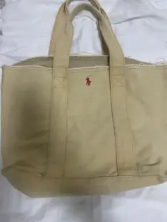 Polo Ralph Lauren キャンバストートバッグ ベージュのサムネイル